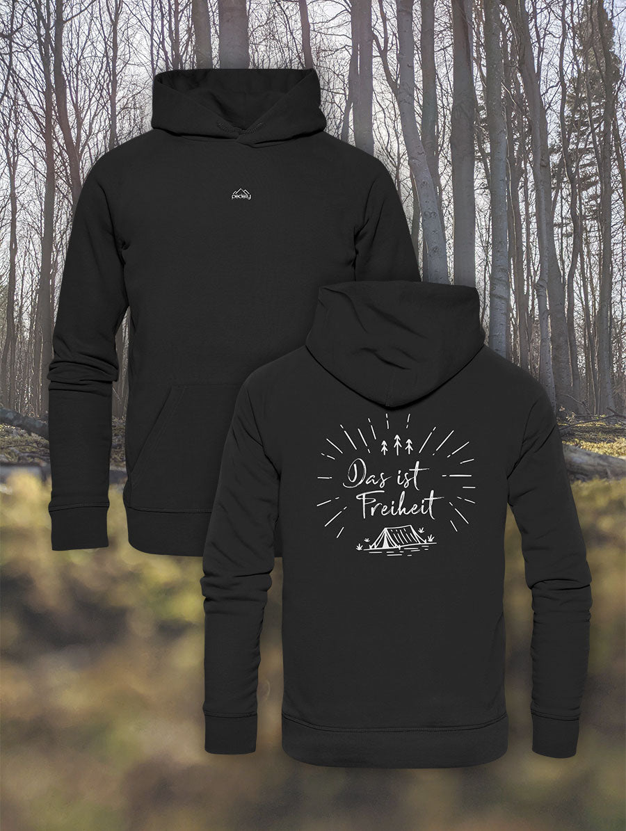 Das ist Freiheit - Hoodie aus 100% Bio-Baumwolle (Unisex)