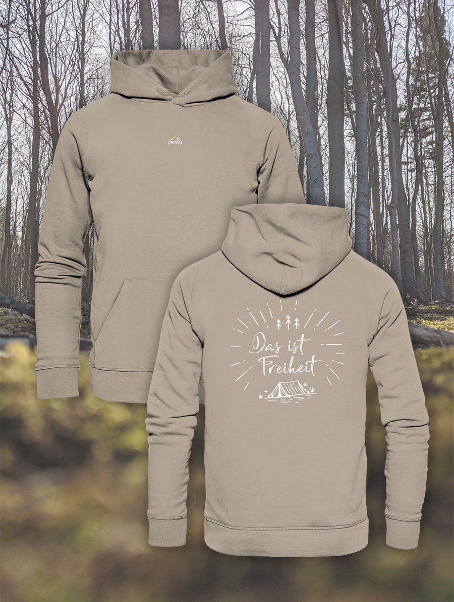 Das ist Freiheit - Hoodie aus 100% Bio-Baumwolle (Unisex)