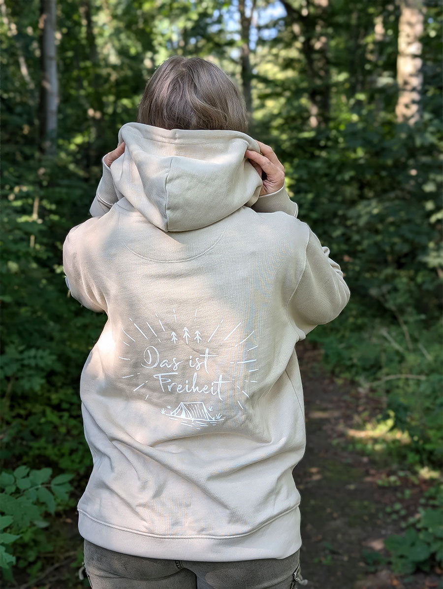 Das ist Freiheit - Hoodie aus 100% Bio-Baumwolle (Unisex)