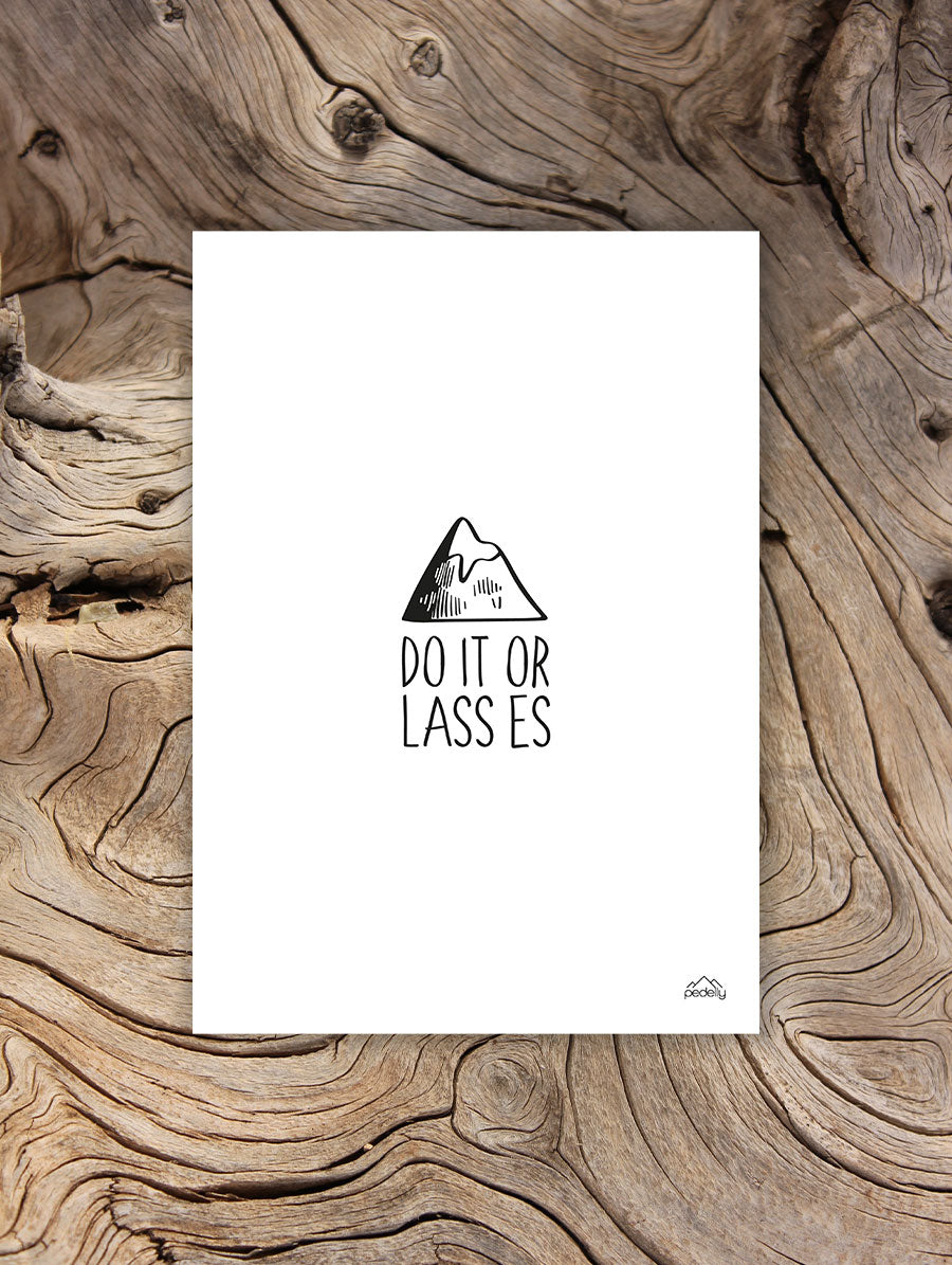 Do it or lass es - Poster (PDF Download)