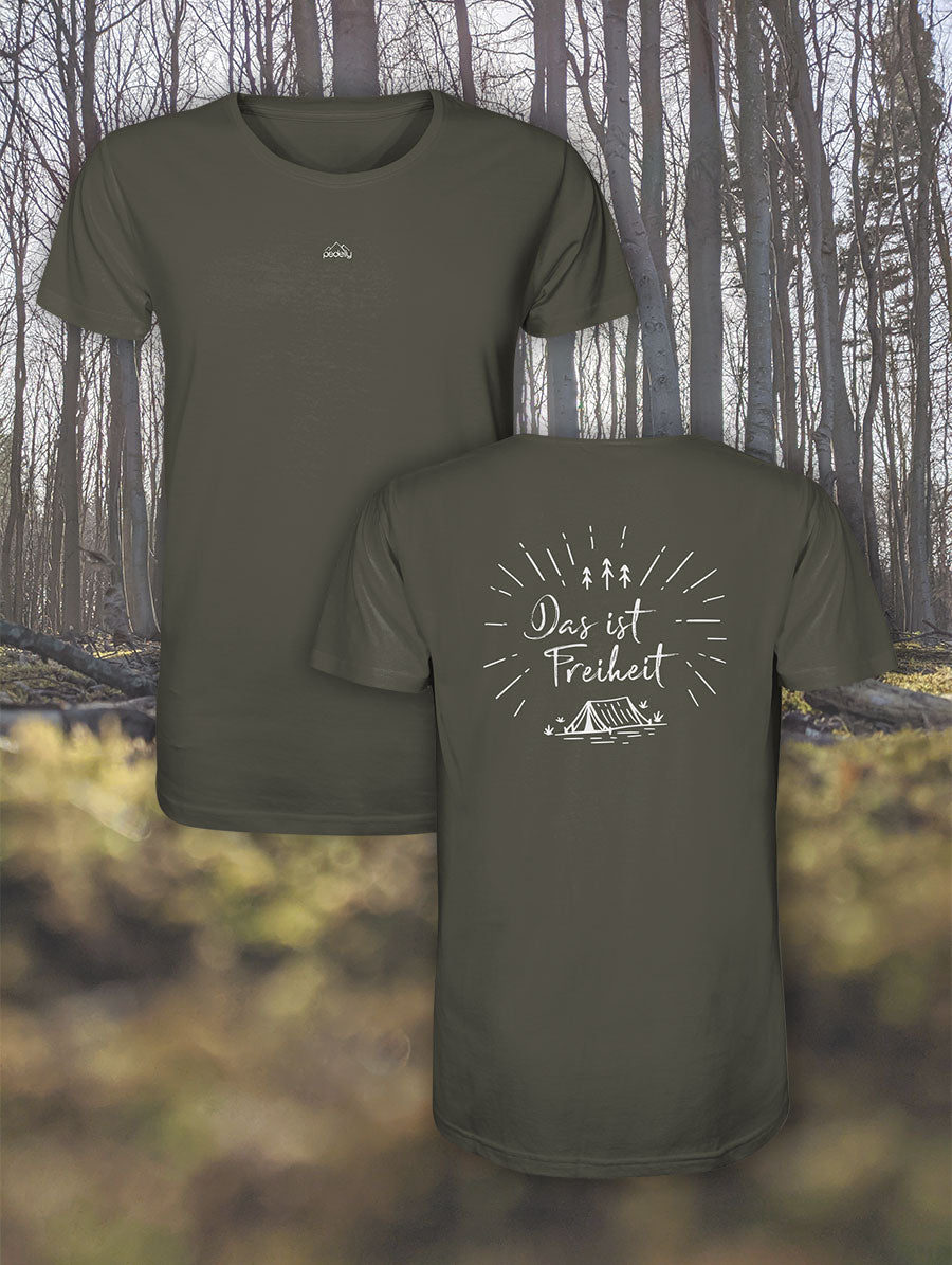 Das ist Freiheit - T-Shirt aus 100% Bio-Baumwolle (Unisex)