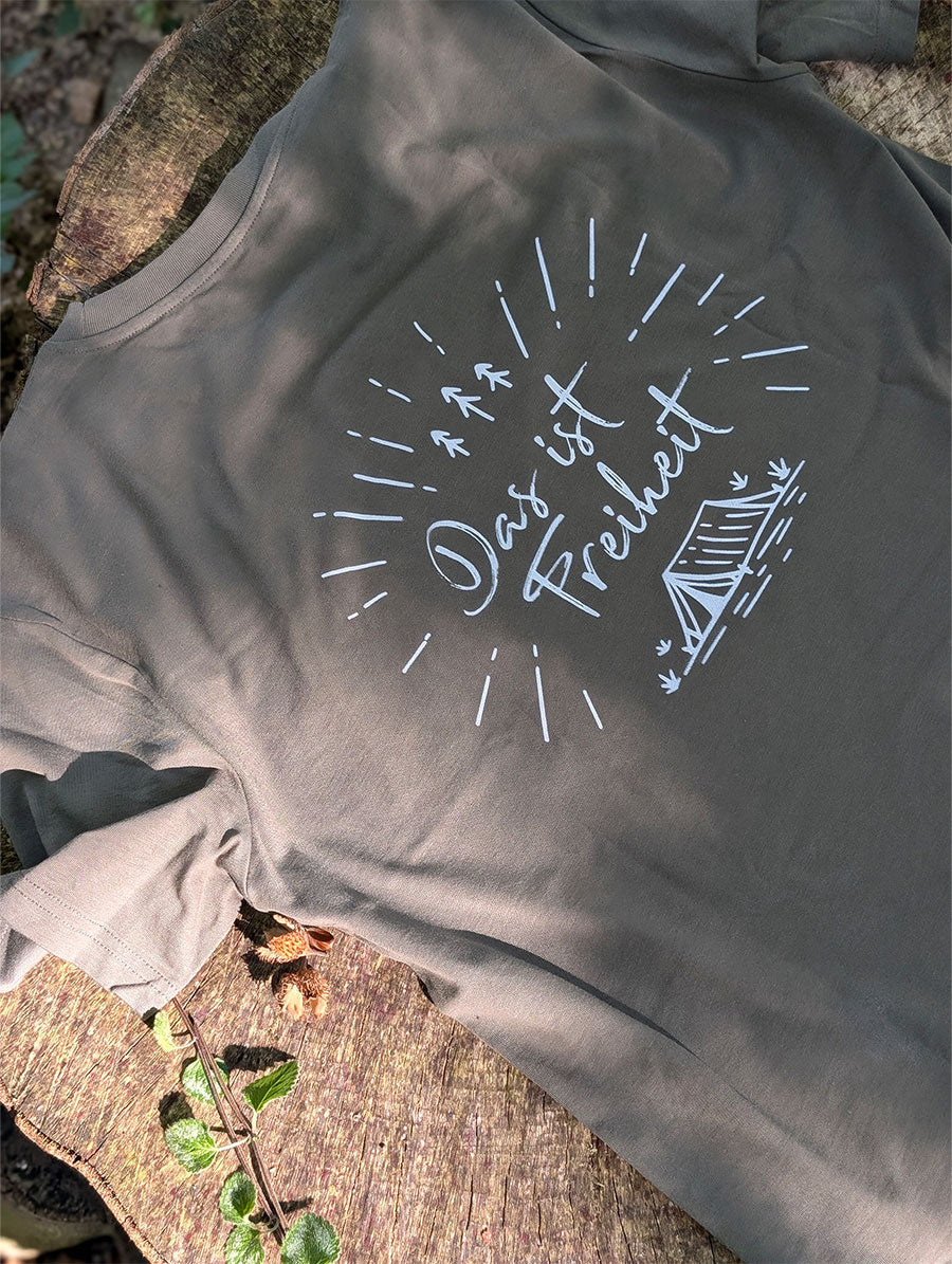 Das ist Freiheit - T-Shirt aus 100% Bio-Baumwolle (Unisex)
